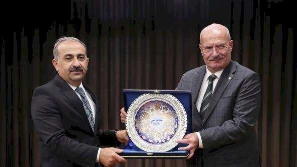 SGK Başkanı Yılmaz’dan ATO’ya ziyaret