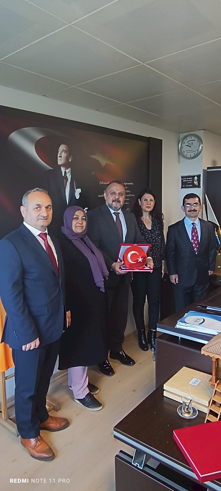 SGK SEN 'den İstanbul Sosyal Güvenlik İl Müdürlüğüne ziyaret